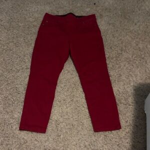 Kim Rogers Women's Bold Red Skinny Jeans